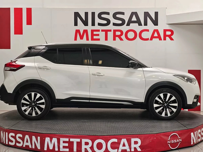 Nissan Kicks 5 Pts. Exclusive, 1.6l, Ta, A/ac. Aut, Pie 2018