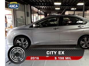 HONDA CITY4 PTS. EX, 1.5 LT., TA CVT, A/AC., VE, VOLANTE EN PIEL, PANTALLA 7