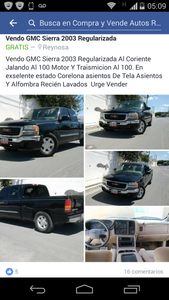 GMC Sierra 2003 8 cil automatica regularizada