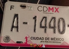 placas de taxi cdmx