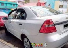 Chevrolet Aveo impecable en Coyoacán más barato imposible