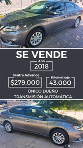 Nissan Sentra 1.8 Advance Cvt