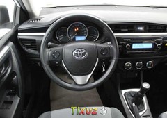 Toyota Corolla 2015 impecable en Benito Juárez