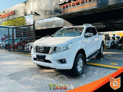 NISSAN NP300 FRONTIER XE 2017 9622 BLANCO