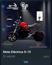 Nuevas / Moto Eléctrica S-19 De Importació /varios Modelos