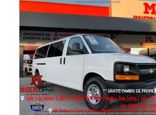 CHEVROLET EXPRESS PASSENGER VANC 4 PTS, LS, V8, TA, 15 PAS