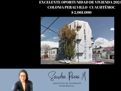 Excelente Oportunidad De Inversión Inmobiliaria 2024!!! Departamento Ubicado En La Colonia Peraldillo- Cuauhtécmo, Zona Tranquila, Segura, Principales Vías De Acceso. Gran Oportunidad !! Spm 21-adj