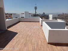 departamento en renta nuevo a estrenar de 2 recámaras roof garden en milenio