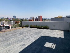 departamento en venta con roof garden privado en letrán valle