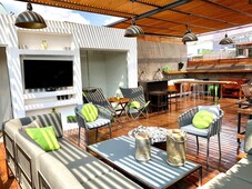 departamento en venta - ph con roof garden privado en lomas de chapultepec - 2 recámaras - 3 baños - 245 m2