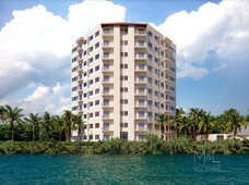 Doomos. Departamento en venta en Cancún de 1 recámara de 59 m2 en Isla Dorada, Zona Hotelera