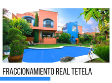 en venta, casa moderno - mexicana en cuernavaca