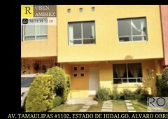 hermosa casa en av. tamaulipas, álvaro obregón, cdmx.