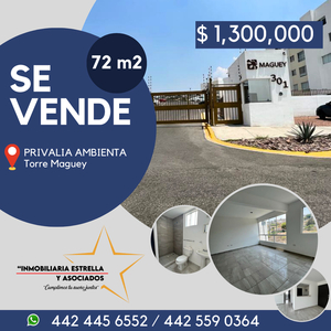 Se Vende Departamento en Fracc. Privalia Ambienta $ 1,300,000 Aceptamos crédito Infonavit