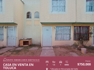 Casa en venta Rinconada Del Valle, San José Buenavista, Fraccionamiento Rinconada Del Valle, Estado De México, México