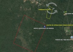 lotes poxila, nuevo aeropuerto de merida y