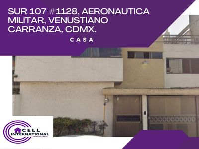 Venta De Casa En Sur 107, Aeronáutica Militar, Venustiano Carranza, Cdmx