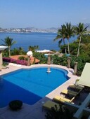 7 cuartos, 800 m casa de lujo en renta vacacional en acapulco, las brisas
