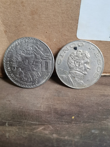 Vendo Esta Moneda De 50 Pesos Mexicanos Es Del Año 1984