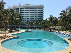 departamento con club de playa en venta en mayan view acapulco diamante