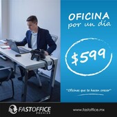 15 m renta tu oficina por dia en zapopan