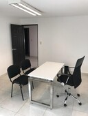 25 m preciosa oficina amueblada para 2 personas, en valle del campest