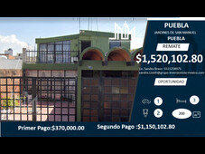 Doomos. REMATE!! $1,609,168 HERMOSA CASA EN JARDINES DE SAN MANUEL PUEBLA