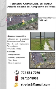 Terreno en Venta en Toluca de Lerdo, Mexico