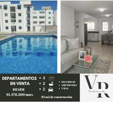 Doomos. Departamento en venta en Residencial Las Haciendas, Queretaro