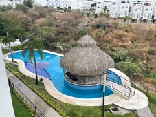 en venta, departamento dentro del club nautico teques con acceso privado al lago - 2 recámaras - 65 m2