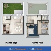 casas en venta - 90m2 - 2 recámaras - sanctorum - 999,000