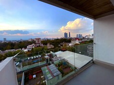 en venta, depto con vista increíble al parque en la condesa - 2 recámaras - 2 baños