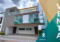 venta de casa en parque hidalgo, lomas 3 angelópolis, puebla - 4 recámaras - 5 baños - 374 m2