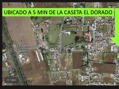 San Cayetano, Cerca De Las Facultades De La Uaemx Se Vende Terreno Ejidal Con Facilidades De Pago