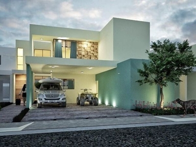 Casa en Venta en Mérida, Yucatán en Conkal con 4 Recámaras en Privada.
