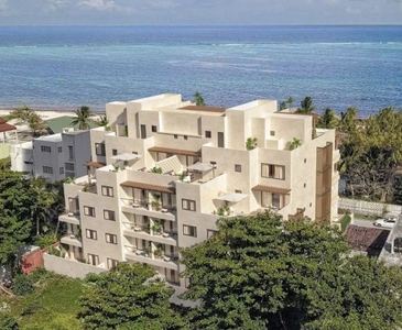 Condominio a 200 metros de la playa con terraza, alberca con vista al mar, pre-c