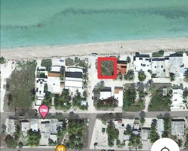 MAGNIFICO TERRENO DE 19 MTS DE FRENTE DE PLAYA EN TELCHAC