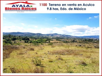 Terreno en venta en Aculco, Estado de México. La Soledad $14,775,000