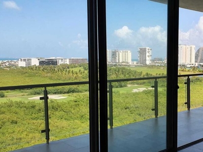 Venta de departamento en Puerto Cancun Be towers hermoso instalaciones de lujo