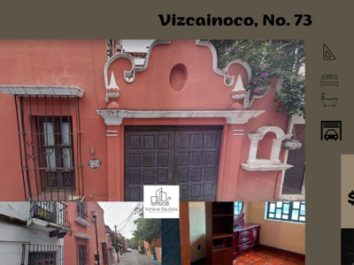Casa En Venta En La Alvaro Obregon, Col. Chimalistac, Vizcainoco, No. 73. Abm97-di