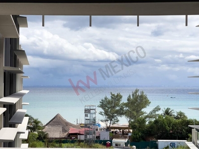 En venta departamento 2 Recamaras 2 Baños con vista al mar desde terraza Playa del Carmen