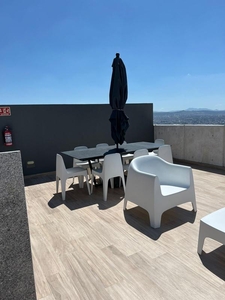 Departamento en Renta en Queretaro en Amira con terraza de 20 metros LL