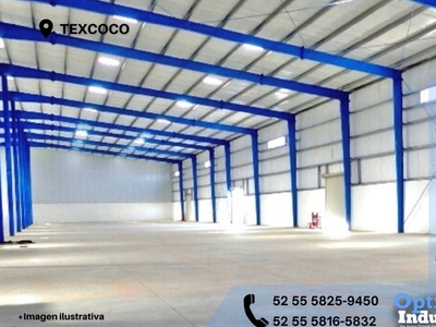 Increíble nave industrial en renta Texcoco