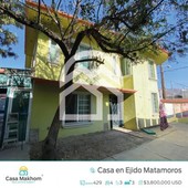 que no se te pase esta oportunidad, hermosa casa en ejido mariano matamoros