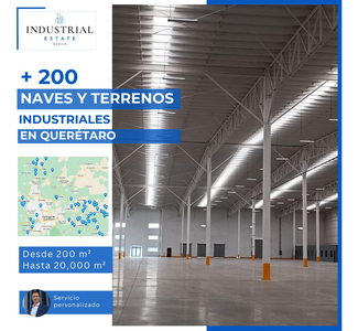 Nave Industrial En Renta Cercal De Parque Querétaro 2000 De 1,930 M2