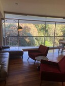 departamento en venta con hermosa vista al bosque en lomas del sol