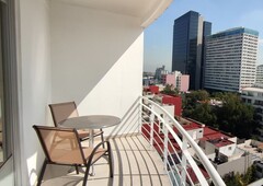 departamento en venta - excelente ubicación en polanco, con 2 recamaras y balcón