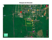 venta de terrenos de 2,000 m2 en bosques de chicxulub.