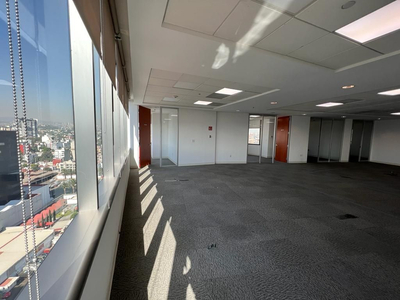 Renta Oficina 356m2, Av Insurgentes Sur- Acondicionada