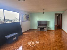 departamento en pueblo de los reyes, coyoacán con 3 recámaras, 96 m , id 88266